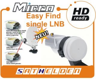 Micro Easy Find Single LNB 0,1dB