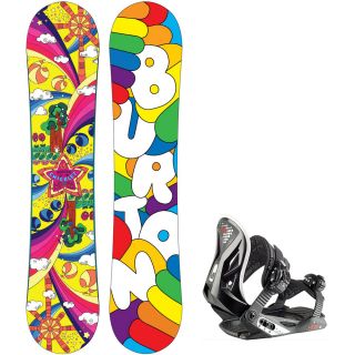 Burton Chicklet Kinder Snowboard 2013 130 cm + Stuf Air Junior 2012 Gr