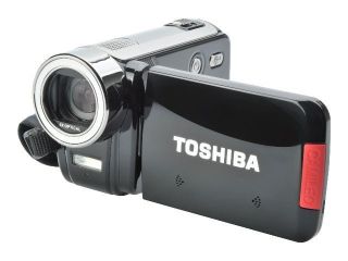 Toshiba Camileo H30 128 MB Camcorder   Schwarz 4026203700475