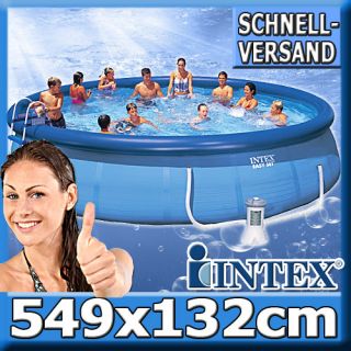 INTEX Schwimmbecken Swimming Pool Schwimmbad Planschbecken Quick up