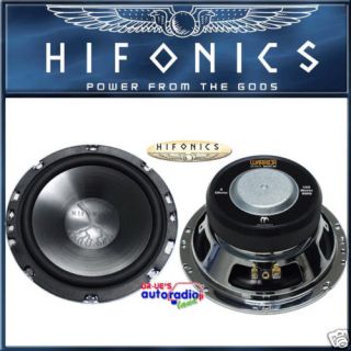 Hifonics HCX6.2W Kickbass 16.5 cm 2 Stück UVP* 139, 