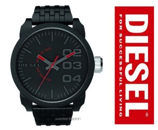 Herren Uhr Kunststoff Schwarz DZ1460 Herrenuhr NEU UVP 139€