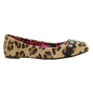 Iron Fist MFP Abbey Dawn Ballerina Leopard Womens Shoes 