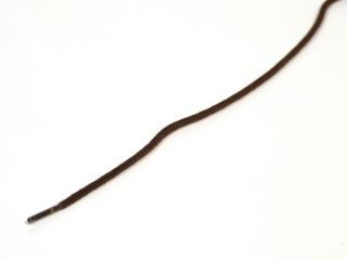Schnürsenkel dunkelbraun   rund   180 cm lang   Ø 2,5 mm 30 180 132