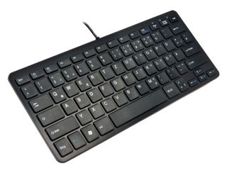 Revoltec Chocolate mini USB Tastatur K107 schwarz