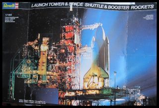 Revell 1 144 Launch Tower Space Shuttle Booster Rockets Abschussrampe