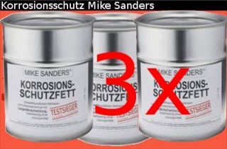 Mike Sanders (11,666€/kg) 12 KG 3x4 KG Korrosionsschutzfett