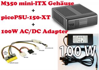 M350 mini ITX + picoPSU 150 XT + ext. 100W Netzteil