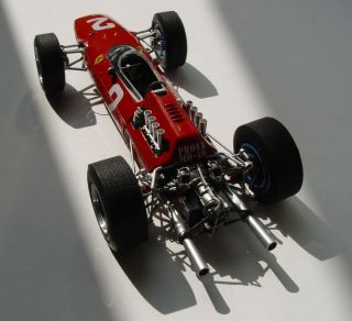 Ferrari 158 F1 von 1964 G.P. Monza   John Surtees   Maßstab 120