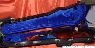 Alte Violine Geige mit Koffer