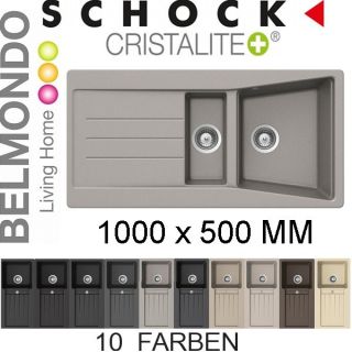 Schock Einbauspüle City D 150 Granitspüle Cristalite+ Küchenspüle