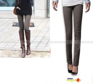Women Fashion Fit Candy Casual Long Pants Trousers #026