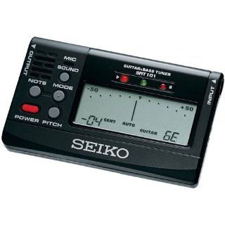 Seiko SAT101 Stimmgerät / Tuner für Gitarre & Bass   Auto Guitar