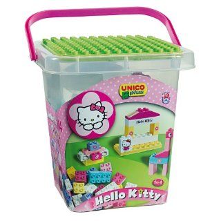 Androni Unico Plus 104 Bausteine Set Hello Kitty Spielzeug