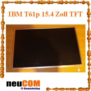 IBM Thinkpad Lenovo T61p 15,4 Zoll TFT Display 6457  A23 LTN154P2 L05
