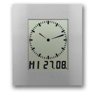 Wanduhr   LCD Uhr AC 150 M, Funkuhr mit Kunststoffgehäuse