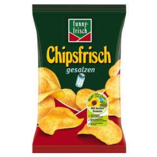 Funny Frisch Chips Gesalzen 10 x175g (1,14€/100g)