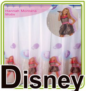 Kinderzimmer Gardine Baby 175x185 Hannah Montana Neu