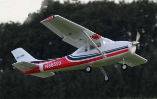Cessna 182 Skylane   mit Landeklappen + Beleuchtung + Antrieb + Servos