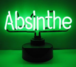 Absinth Leuchtreklame, Neon , Werbung , Absinthe Schild
