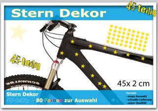 Sterne Stern Stars Auto Fahrrad Weihnachten Aufkleber Sticker