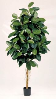 Gummibaum 180cm   künstliche Pflanzen Kunstbaum