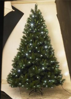Weihnachtsbaum 180 cm 678 Spitzen +160 LED in weiss