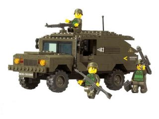M38 B9900 Militär Hummer Army Jeep   191 Teile/Bausteine