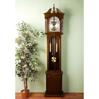 Standuhr Pendeluhr Uhr Pendel Regulator Mahagoni 194 cm