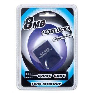 8Mb Pure memory card 123 Blocks Für GameCube Games