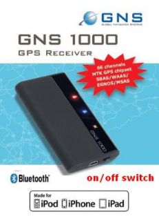 GNS 1000 GPS Bluetooth GPS Maus Made for iPhone iPad iPod