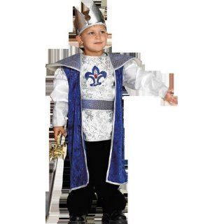König Prinz Kostüm komplettes Kinderkostüm Gr 116 mit Oberteil mit