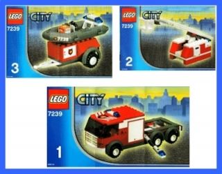 7239 Town City Feuerwehr Feuerwehrlösch zug Auto Truck * 183