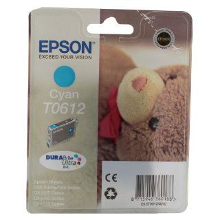 Epson T0612 Tintenpatrone Cyan Epson Bürobedarf