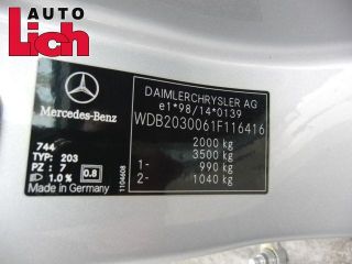 Mercedes W203 C Klasse C220 Airbag Steuergerät Tür R V
