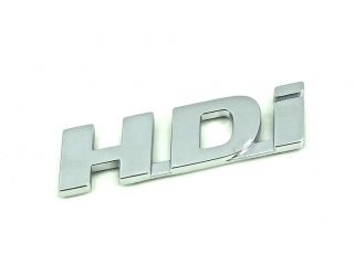 Genuine New PEUGEOT HDi BOOT BADGE For 206 1998 2010 & 207 2006+ & 307