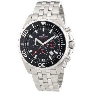 Rotary Herren Armbanduhr XL Aquaspeed Chronograph Edelstahl AGB00013/C