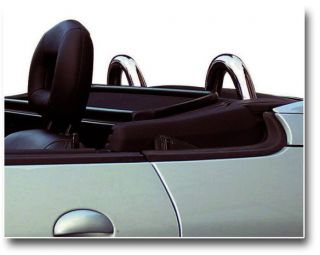 Peugeot 206 CC Überrollbügel aus EDELSTAHL poliert Neu