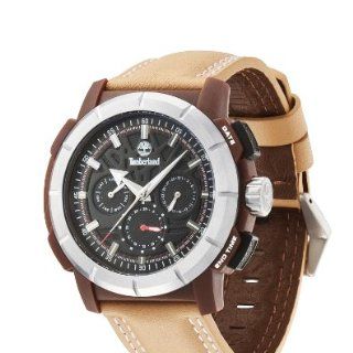 Timberland Herren Armbanduhr XL EDGEWOOD Analog Leder TBL13325JPBNS 02