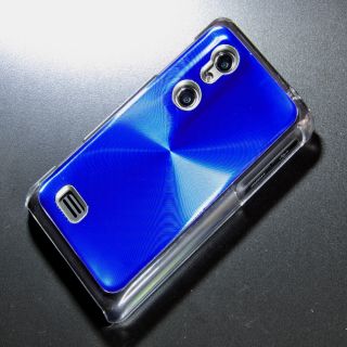 Handyhülle Schutzhülle Backcover Case LG P920 Optimus 3D Blau