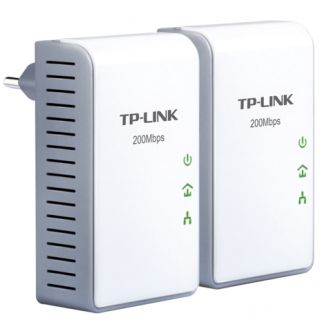 TP Link Powerline LAN Adapter TL PA210 Starter Kit 200 Mbit 2er Set