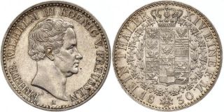 A206 Preussen 1 Taler 1830 Friedrich Wilhelm III. 1797 1840