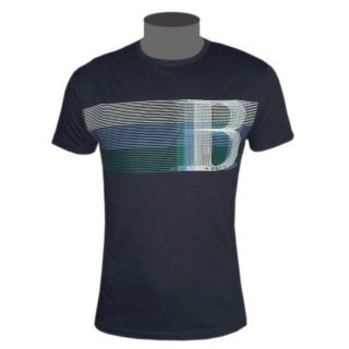 Hugo Boss Green Label Herren T Shirt dunkelblau Tee Gr. M