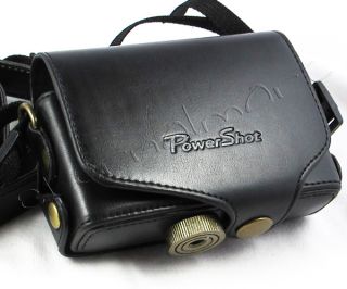Leder Tasche Kameratasche Hülle Etui für Canon Powershot SX210 IS