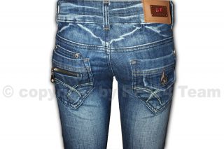 SeXy BT Designer Pocket Zipper Style Hüft Jeans Damen Hose Low Rise