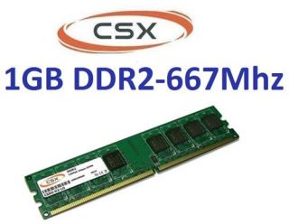 1GB 1024MB RAM PC Speicher DDR2 667 Mhz 667Mhz PC2 5300