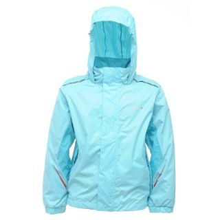 türkis Regenjacke Mädchen Größe 128 Sport & Freizeit