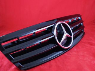 Mercedes C W203 S203 AMG look Sportgrill Grill Kuehlergrill Komplett