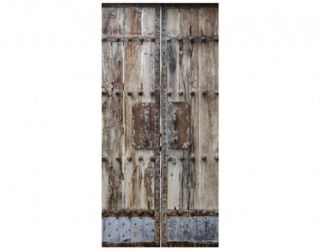  Asian Door alte Holztuer Asien Eingangstuer Hoftuer 100 x 210 cm