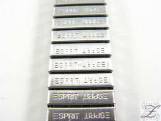 Original ESPRIT Flex  Zugband Uhrenarmband 14mm Edelstahl PVD rose